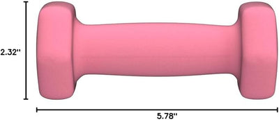 2 lb Dumbbell Hand Weights for Exercise and Muscle Toning